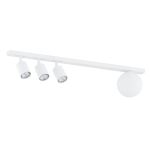 Emibig Loftlampe Baster Stål Hvid | Egnet til 3x GU10 - Max 8W, 1x E14 - Max 10W