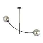 Emibig Loftlampe Hunter Stål Sort | Egnet til 2x E14 - Max 10W