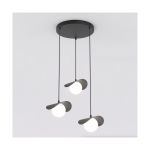 Emibig Pendel Lampe Ritual Stål Sort | Egnet til 3x G9 - Max 8W