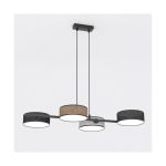 Emibig Pendel Lampe Drumz Stål Sort | Egnet til 4x E14 - Max 10W