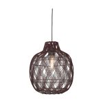 Good&Mojo Pendel Lampe Mendoza Bambus Burgundy L | Egnet til 1x E27 