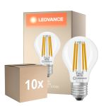 Fordelspakke 10x Ledvance Classic LED E27 Pære Filament Klar 11W 1521lm - 827 Ekstra Varm Hvid | Erstatter 100W