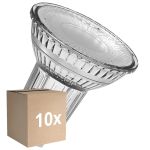 Fordelspakke 10x Ledvance LED Spot GU10 PAR16 8W 750lm 36D - 827 Ekstra Varm Hvid | Erstatter 100W
