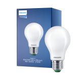 Philips Master Ultra Efficient LED E27 Pære Matt 4W 840lm - 827 Ekstra Varm Hvid | Dæmpbar - Erstatter 60W