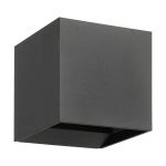 Eglo Vægbelysning Calpi 3 Aluminium Antracit Up & Down 2.8W 420lm - 830 Varm Hvid | IP54