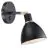 Nordlux Ray Vægbelysning Metal Sort | Egnet til E14