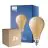 Fordelspakke 2x Philips Classic LED Pære E27 Pære guld 7W 470lm - 818 ekstra varm hvid | dæmpbar - erstatter 40W