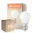 Fordelspakke 10x Ledvance Classic LED E27 Pære Matt 1.8W 250lm - 827 Ekstra Varm Hvid | Dæmpbar - Erstatter 25W