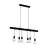 Eglo Pendel Lampe Townshend Stål Sort | IP20 - Egnet til 6x E27 