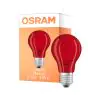 Osram LED Star Classic Decor E27 Pære Filament Matt 2.5W 45lm - Rød | Erstatter 7W