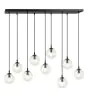 Emibig Pendel Lampe Cosmo Stål Sort | Egnet til 9x E14 - Max 10W