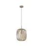 Eglo Pendel Lampe Romazzina Stål Slebet | IP20 - Egnet til 1x E27 